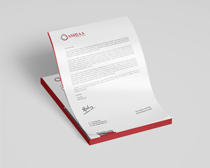 Letterhead Design by Shumaila Kiran for this project | Design: #29283051