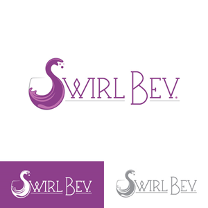 Swirl Bev | Logo Design by Oct-O-Ray Design