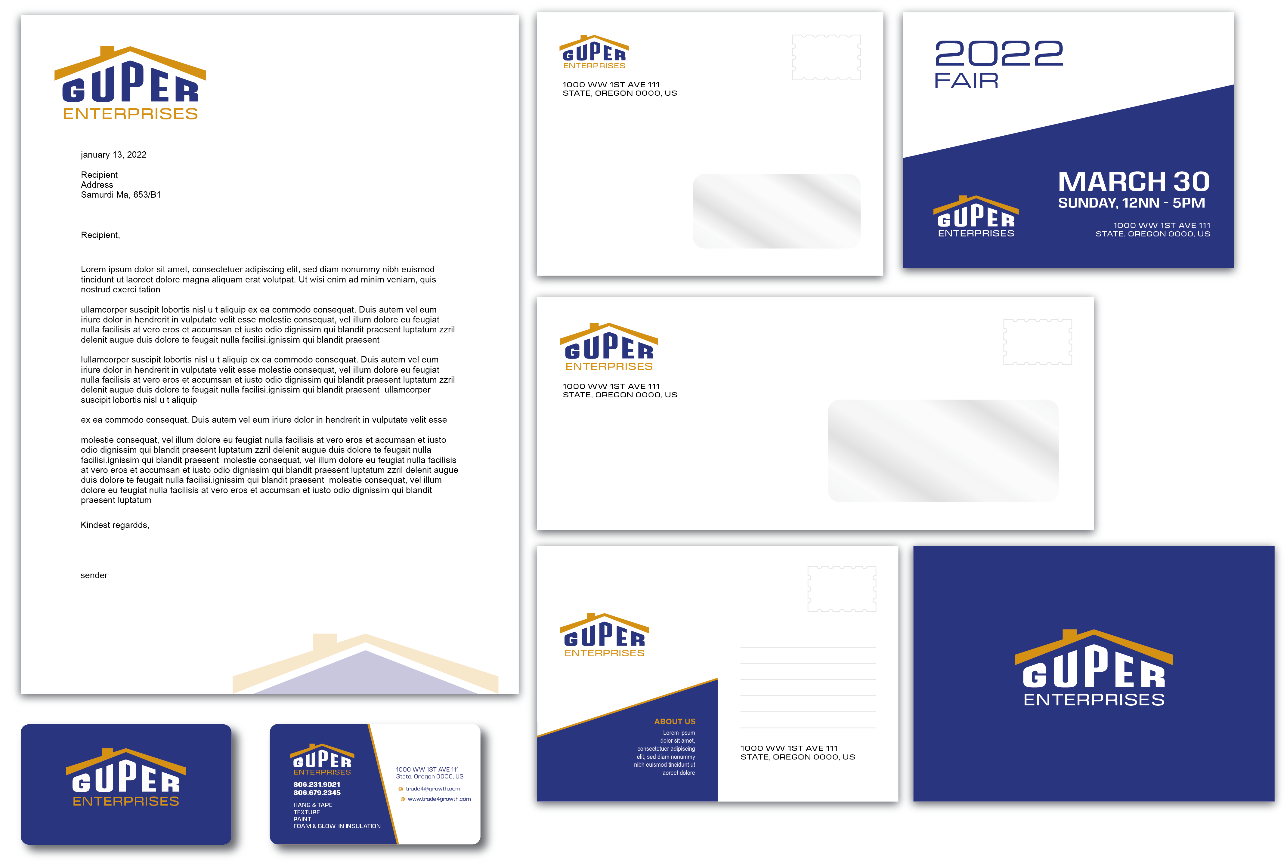 Logo Design by dhamkith for Guper Enterprises | Design #29312721