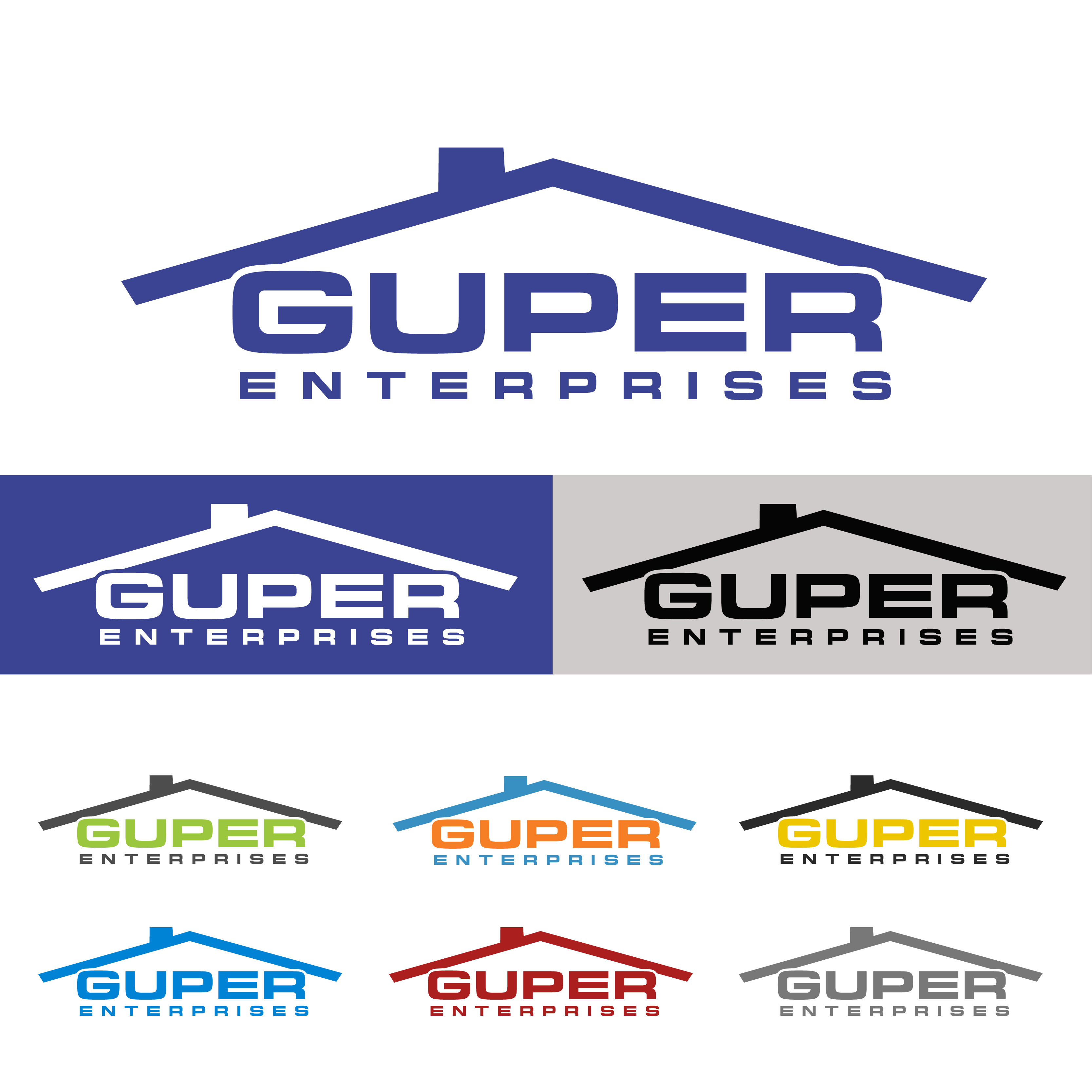 Logo Design by Ikram Afzaal for Guper Enterprises | Design #29282241