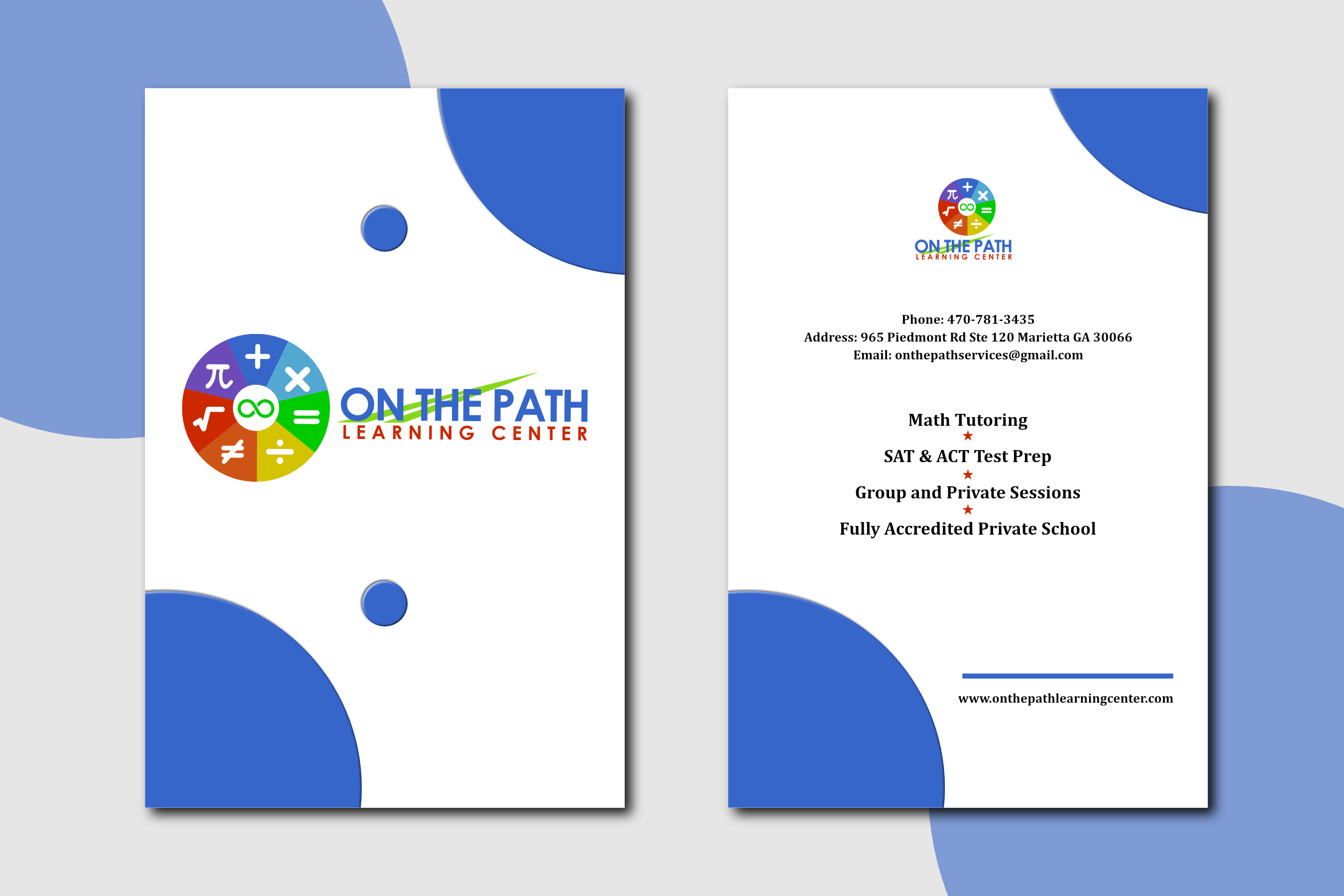 Card Design by Zarina Tama for On the Path Services | Design #29310311