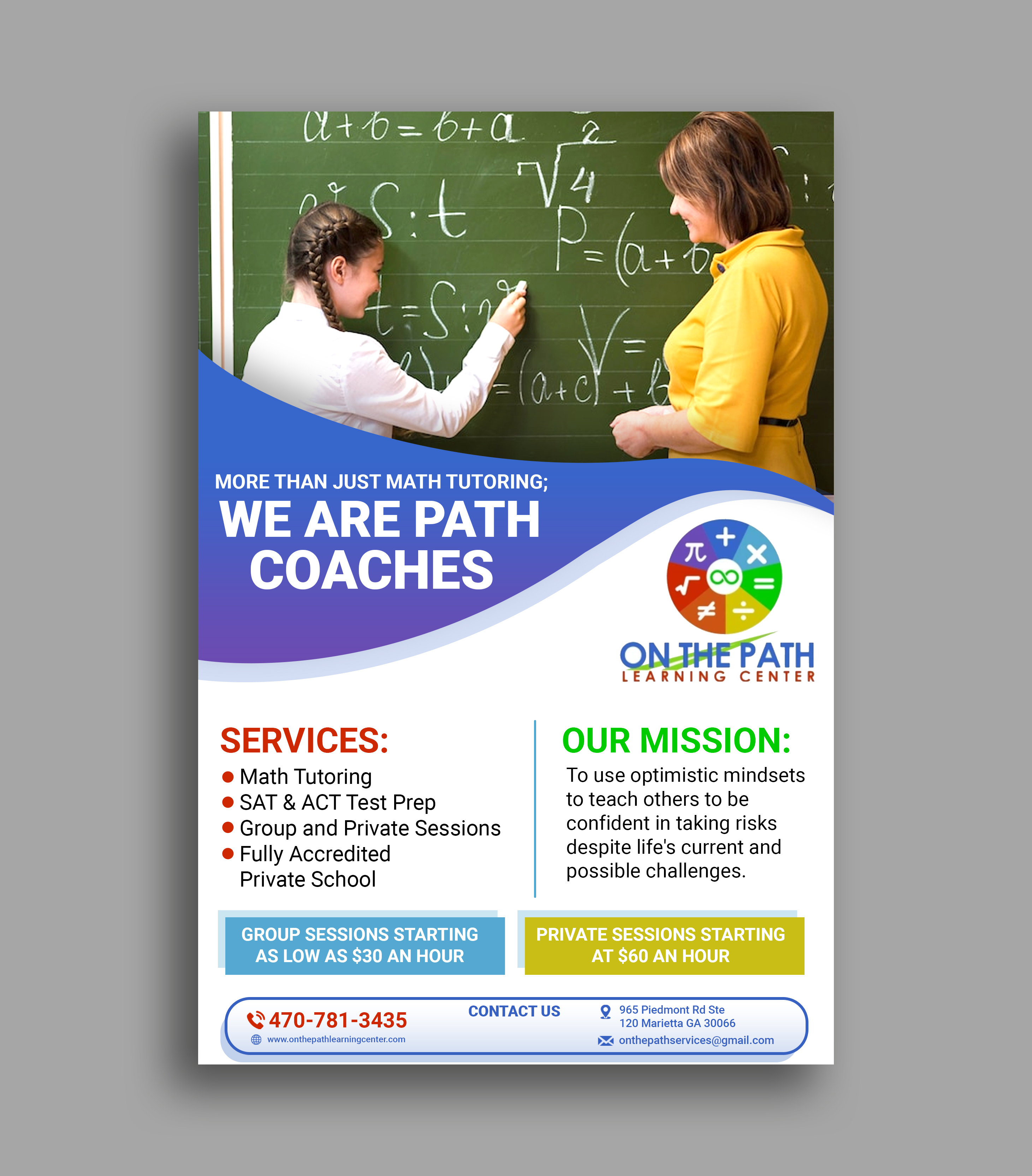 Card Design by Md. Humayun for On the Path Services | Design #29297570