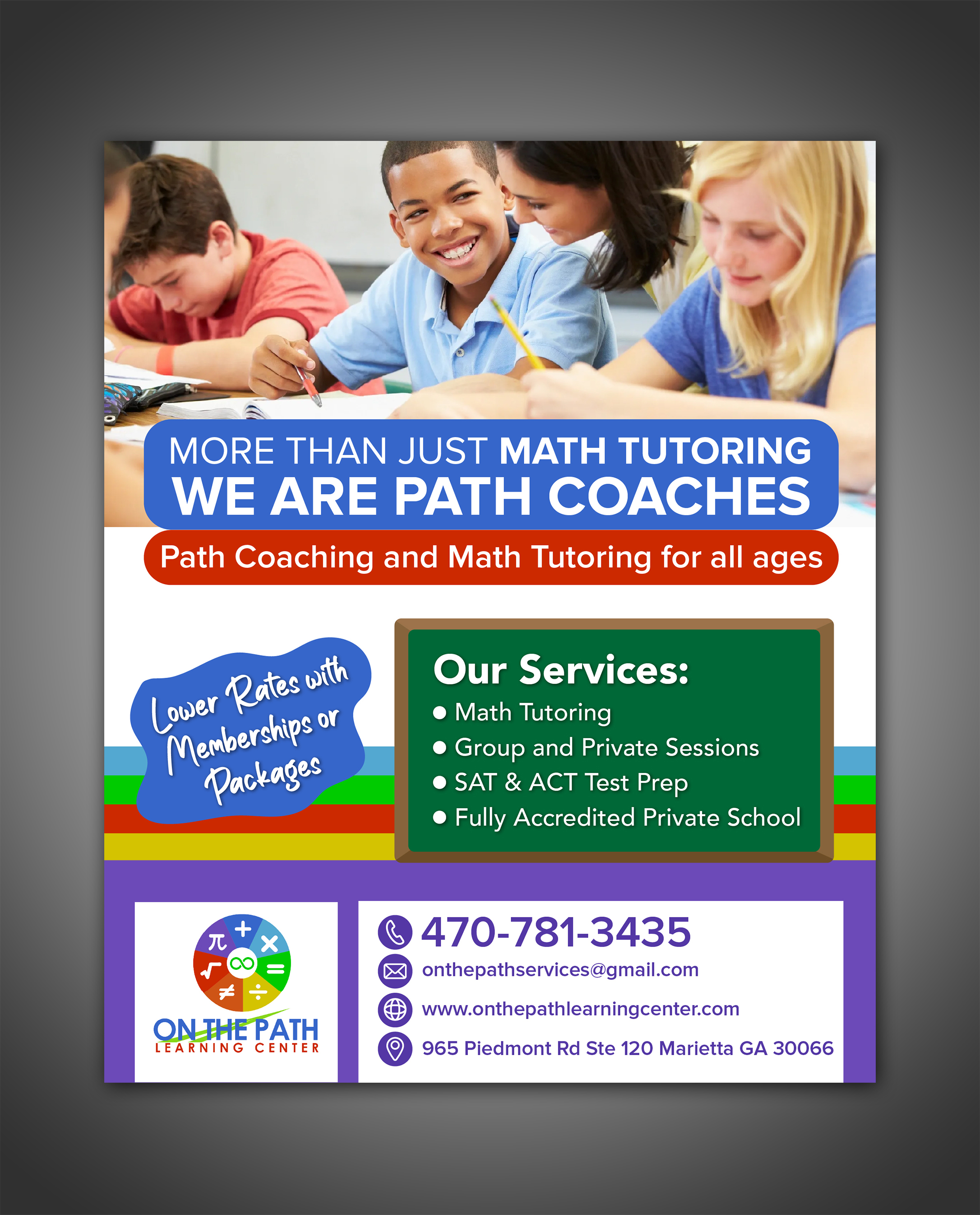Card Design by Rickyy for On the Path Services | Design #29300281