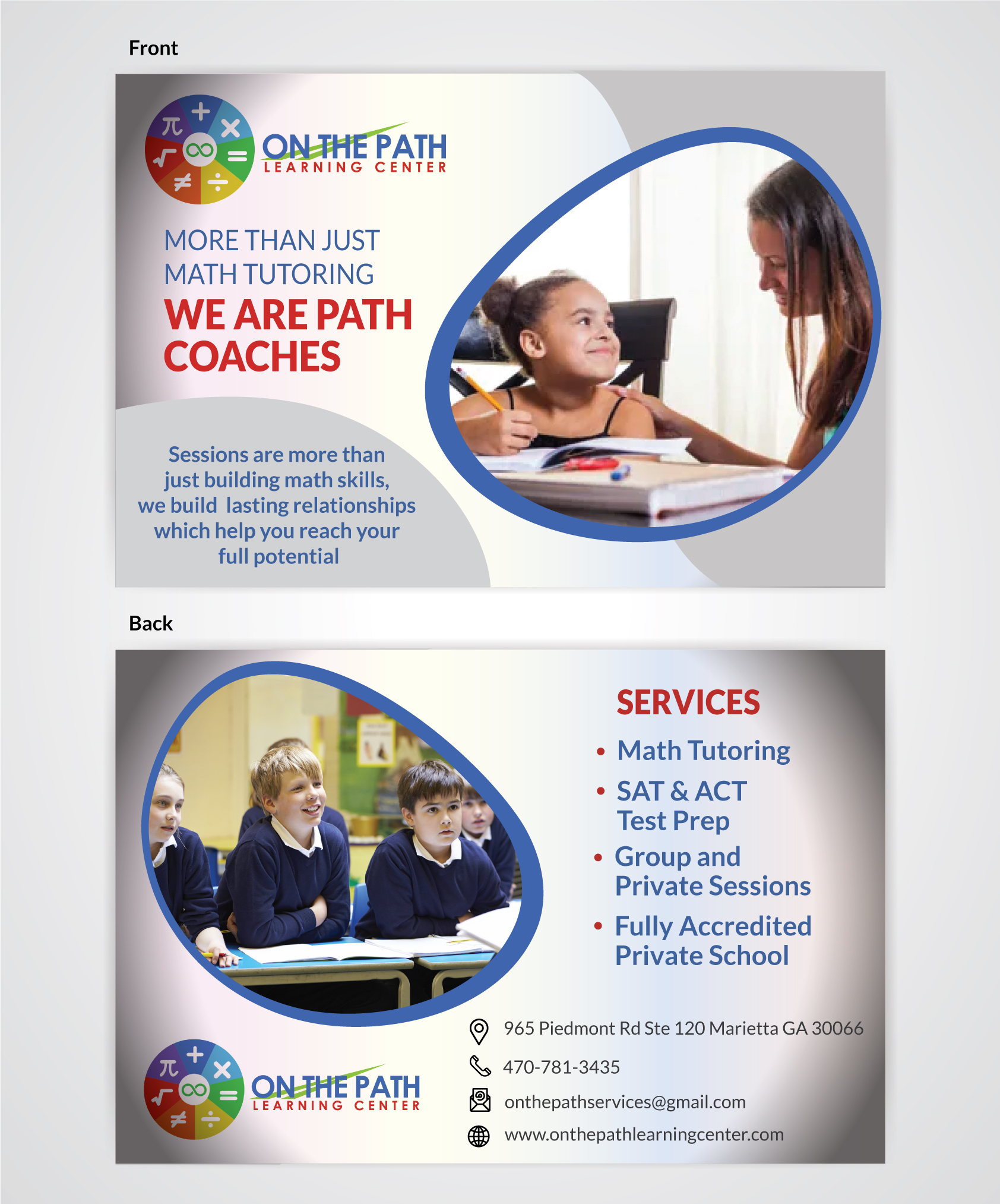 Diseño de Tarjeta por I P Design para On the Path Services | Diseño #29303863