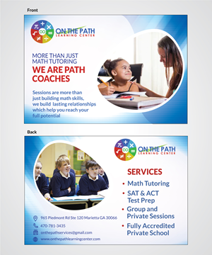 Card Design by I P Design for On the Path Services | Design: #29306634