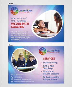 Card Design by I P Design for On the Path Services | Design: #29306635