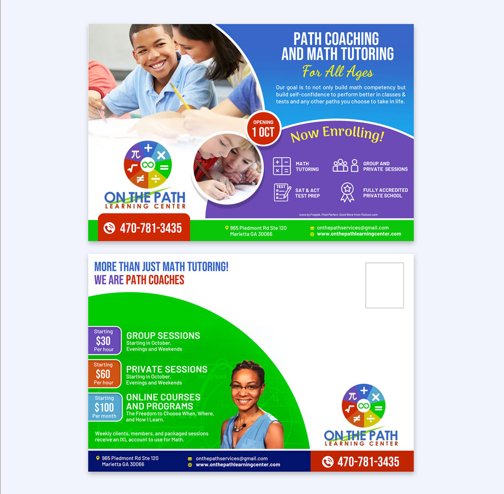Diseño de Tarjeta por DA. para On the Path Services | Diseño #29285880