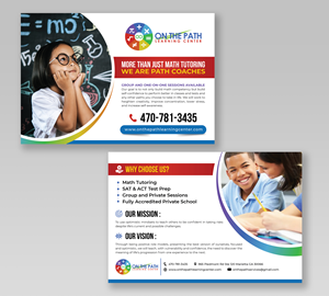 Diseño de Tarjeta por Artandstuffbyshree para On the Path Services | Diseño #29284880