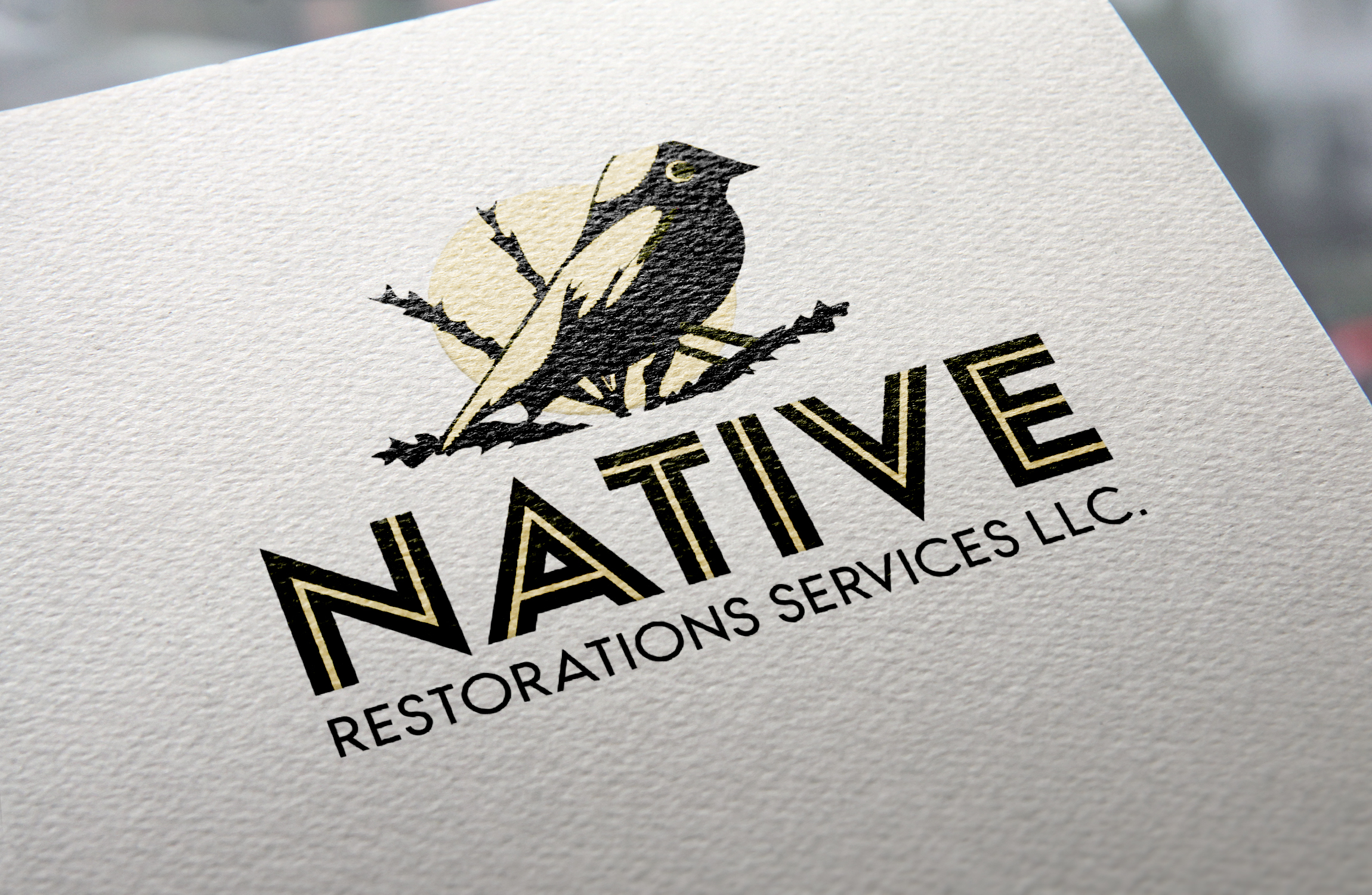 Logo-Design von ILKNER für Native Restoration Services LLC | Design #29280049