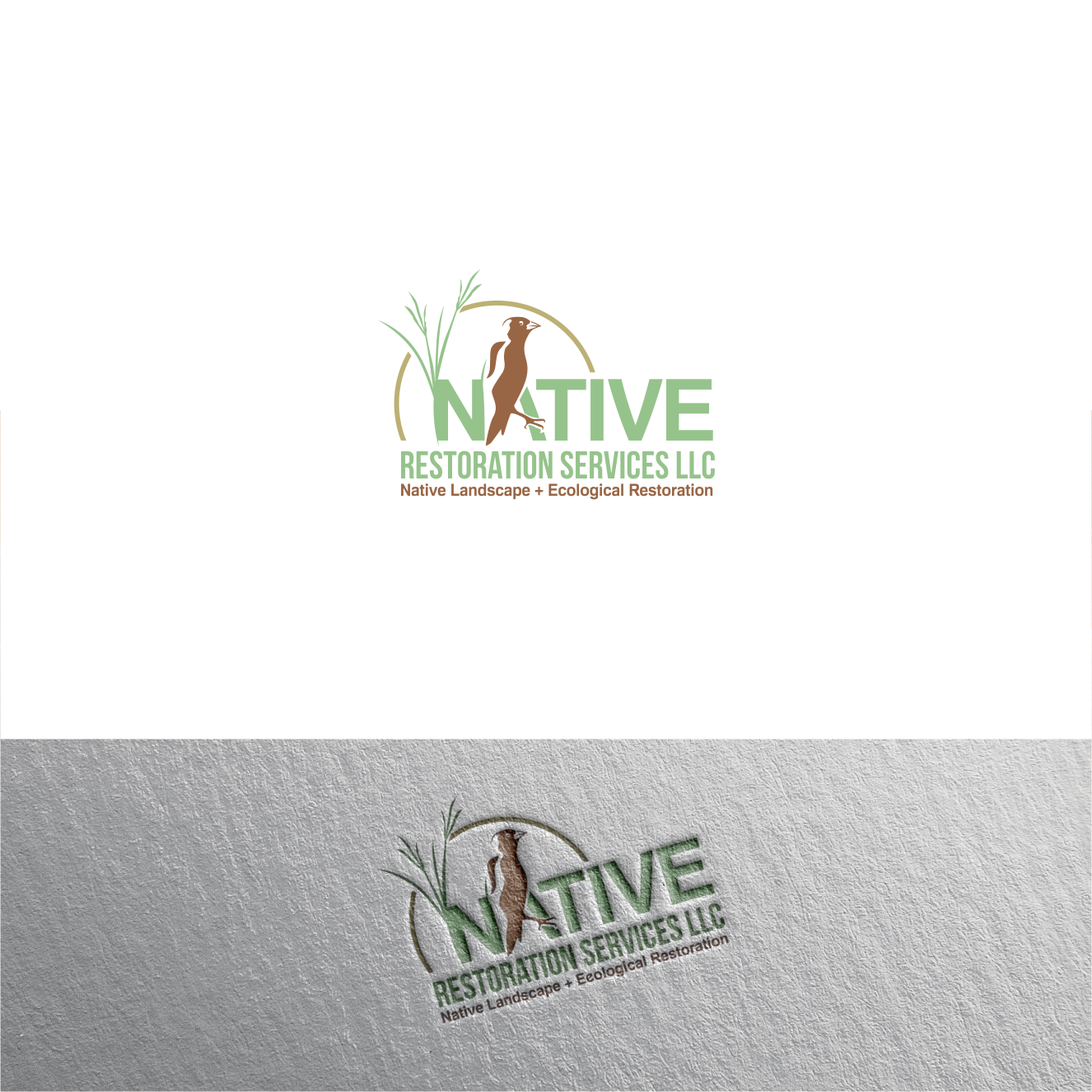Diseño de Logo por Arham Hidayat para Native Restoration Services LLC | Diseño #29299523
