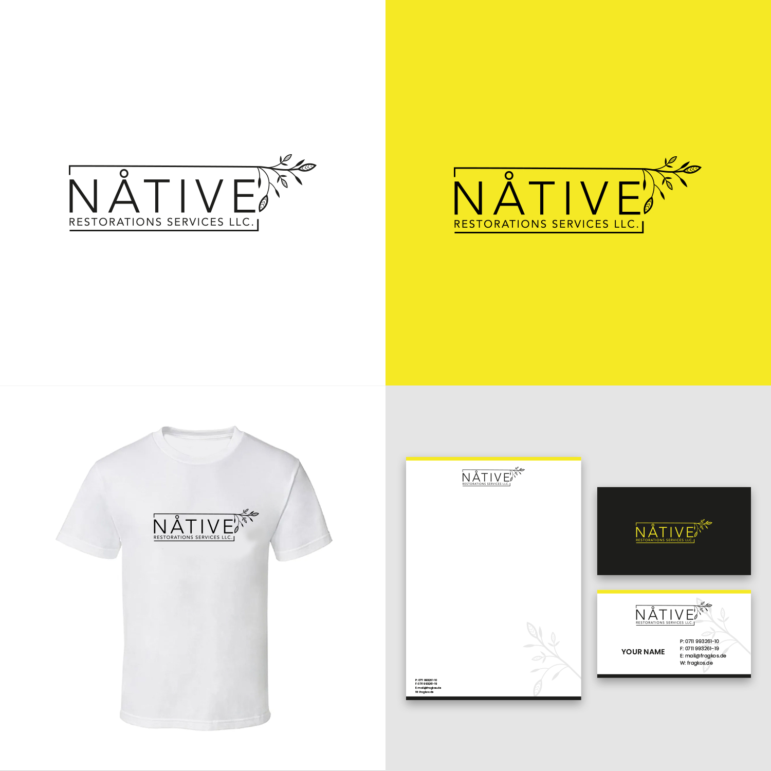 Diseño de Logo por Maxo-Biz para Native Restoration Services LLC | Diseño #29299764