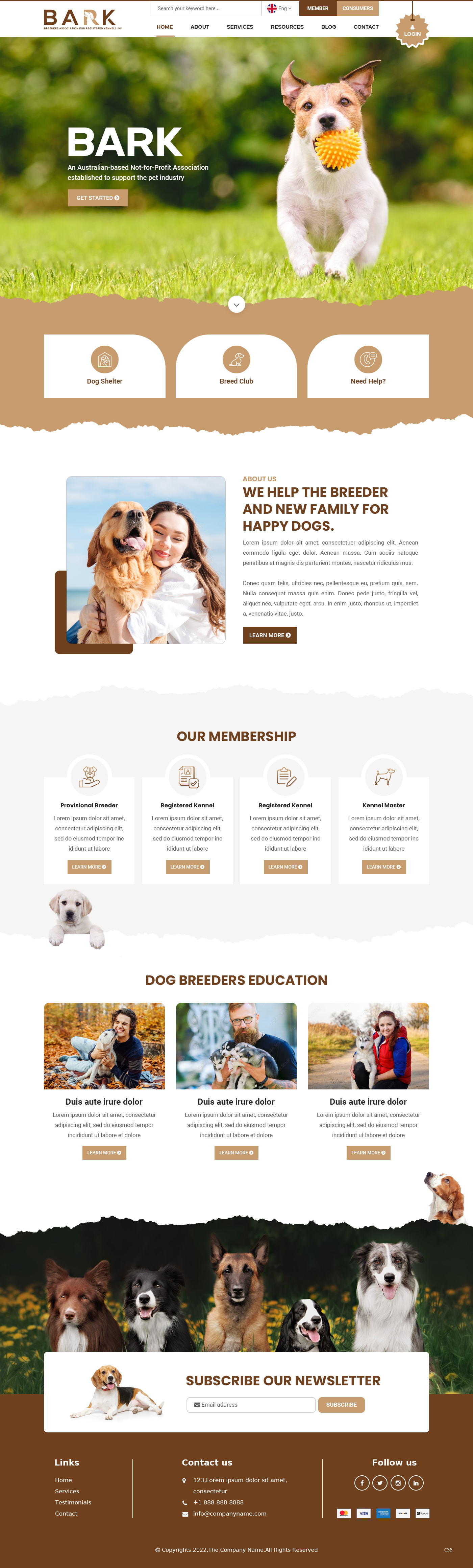 Web-Design von pb für BARK NSW | Design #29289960
