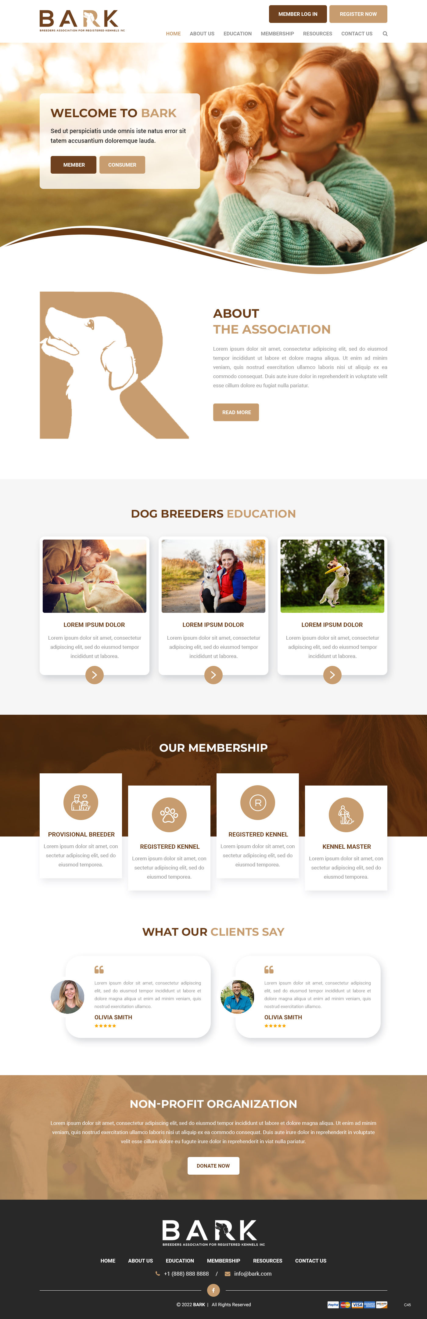 Web-Design von pb für BARK NSW | Design #29289964