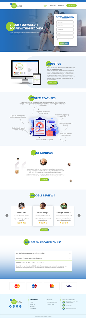 WordPress-Design von HARSH SAINI für dieses Projekt | Design: #29295069
