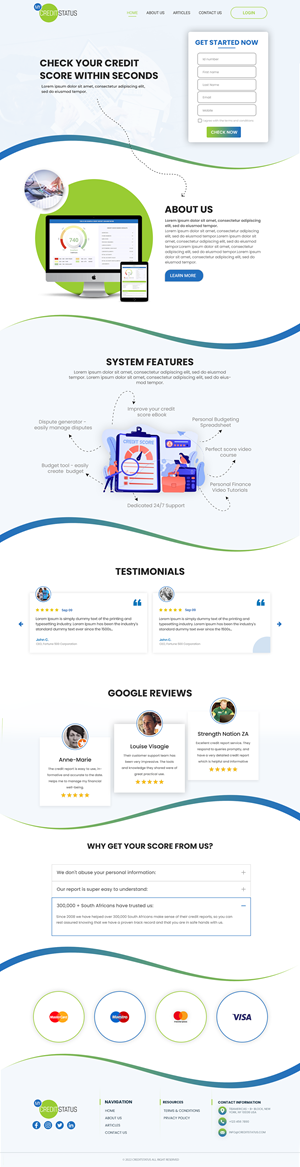 Wordpress Design by HARSH SAINI for this project | Design: #29298914