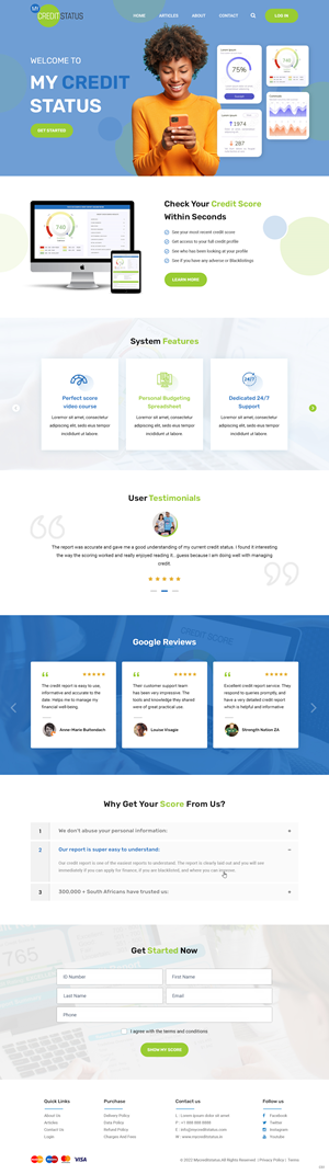 Wordpress Design by pb for this project | Design: #29294179