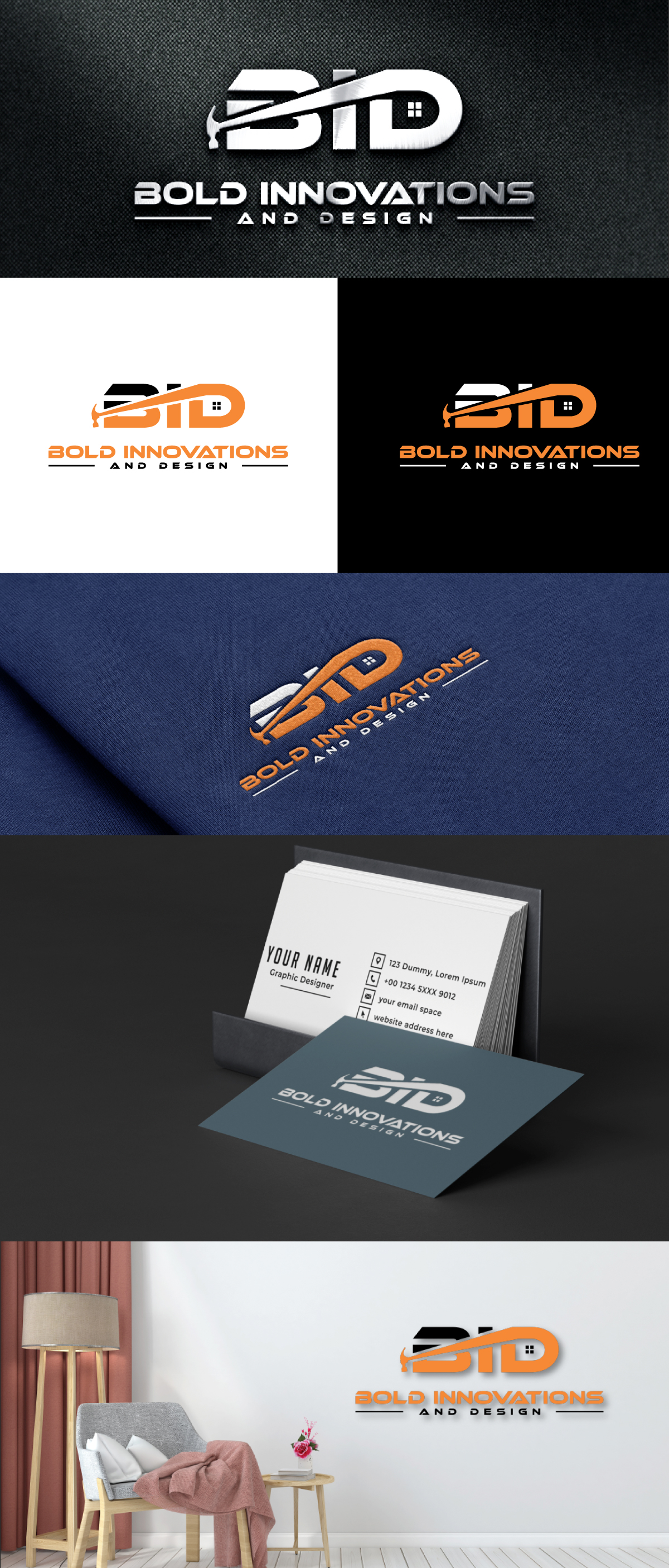 Logo-Design von RS_Design für Adam’s Business Center Inc dba Bold Innovations & Design | Design #29286452