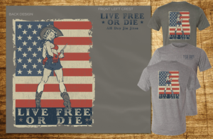 American Jiu Jitsu designs - soldiers,  cowgirl, Icons of American | Diseño de Camiseta por CoffeeBreak88