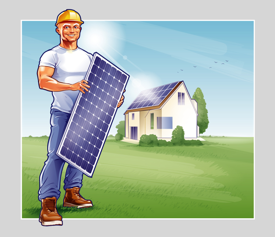 Mascot Design by Suprakash 3 for Nacion Solar S.L. | Design #29288086