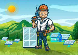 Mr. Green design for Solar Energy Company | Diseño de Mascota por ARTchemist