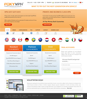 Web Design by pb for this project | Design: #749118