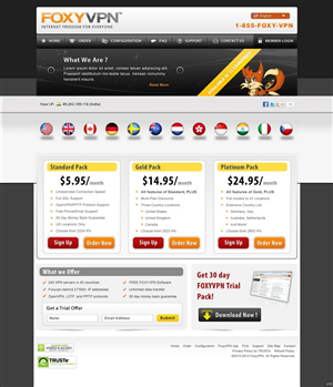 Web Design by pb for this project | Design: #752277