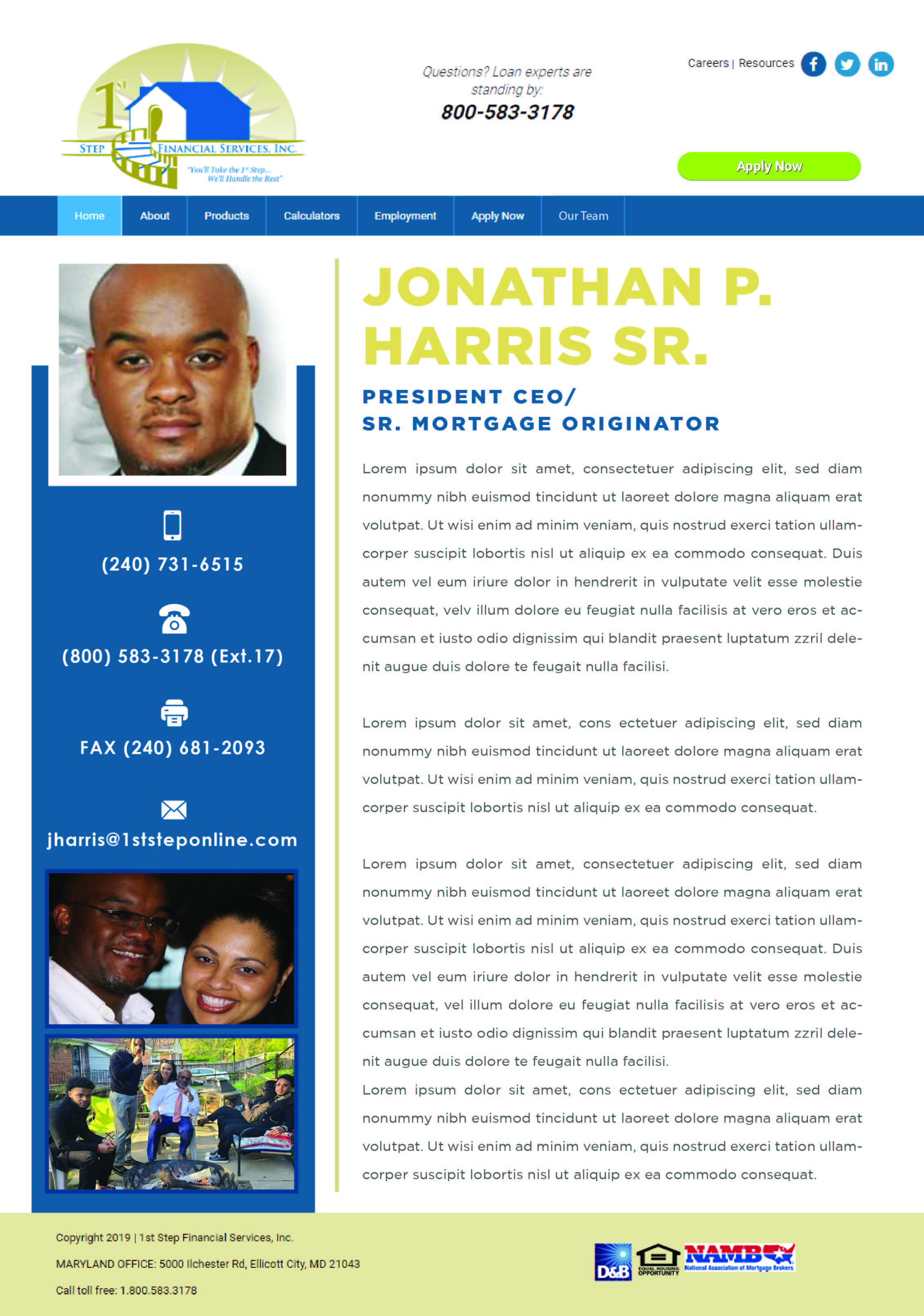 Web Design by Baklect Creative (PRO) for this project | Design #29287144