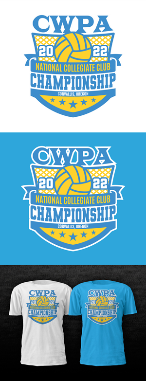 T-shirt Design by D'Mono for collegiate water polo association | Design: #29310300