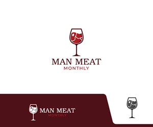 Man Meat Monthly | Design de Logo par ecorokerz