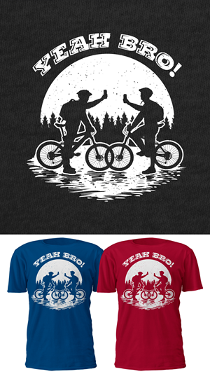 T-shirt Design by D'Mono for Yeah Bro! Clothing | Design #29311043