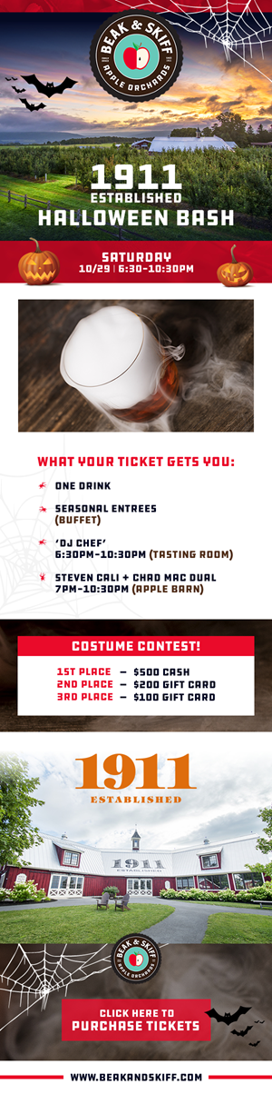 Halloween Party Email Blast  | Email Marketing Design by Mikai!13