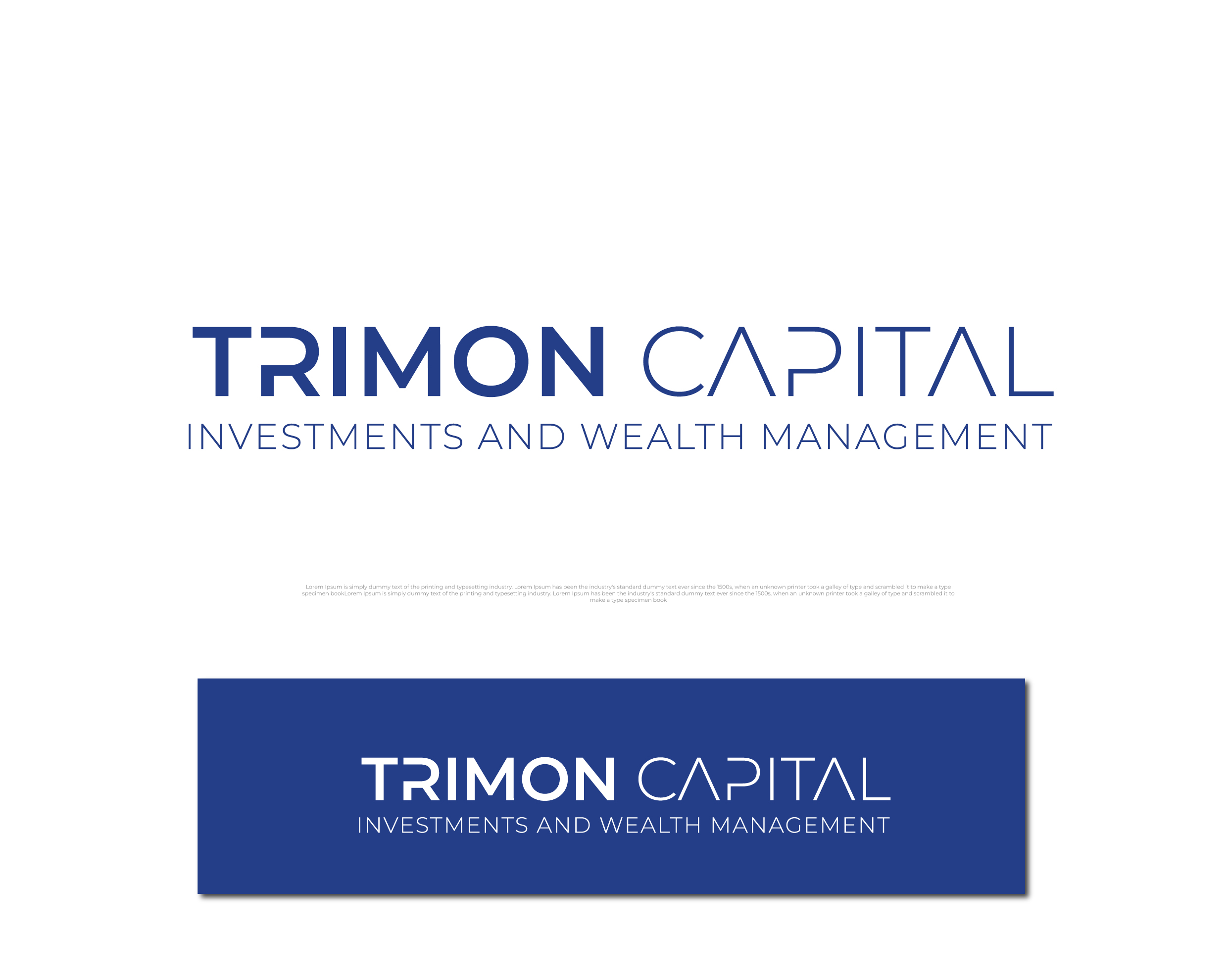 Logo Design by Paras Bali for Trimon Capital Management, LLC | Design #29334514
