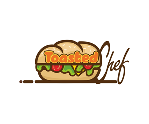 Diseño de Logo por Idesign estudio para Toasted Chef  | Diseño: #29292186