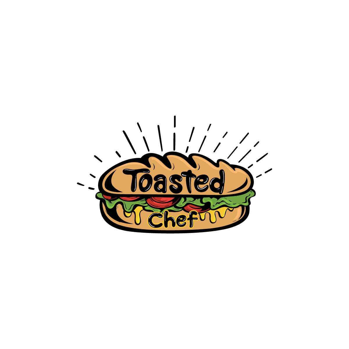 Logo Design by DesignFriday for Toasted Chef  | Design #29332772