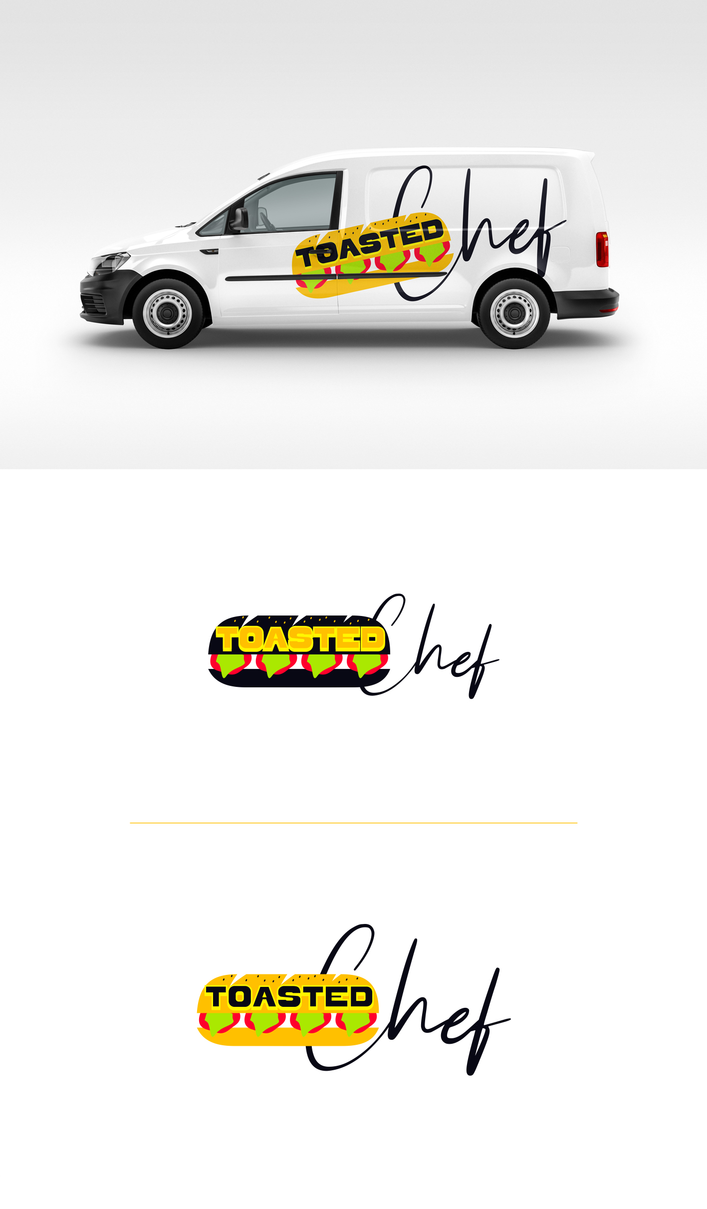 Diseño de Logo por ARA Branding para Toasted Chef  | Diseño #29312159