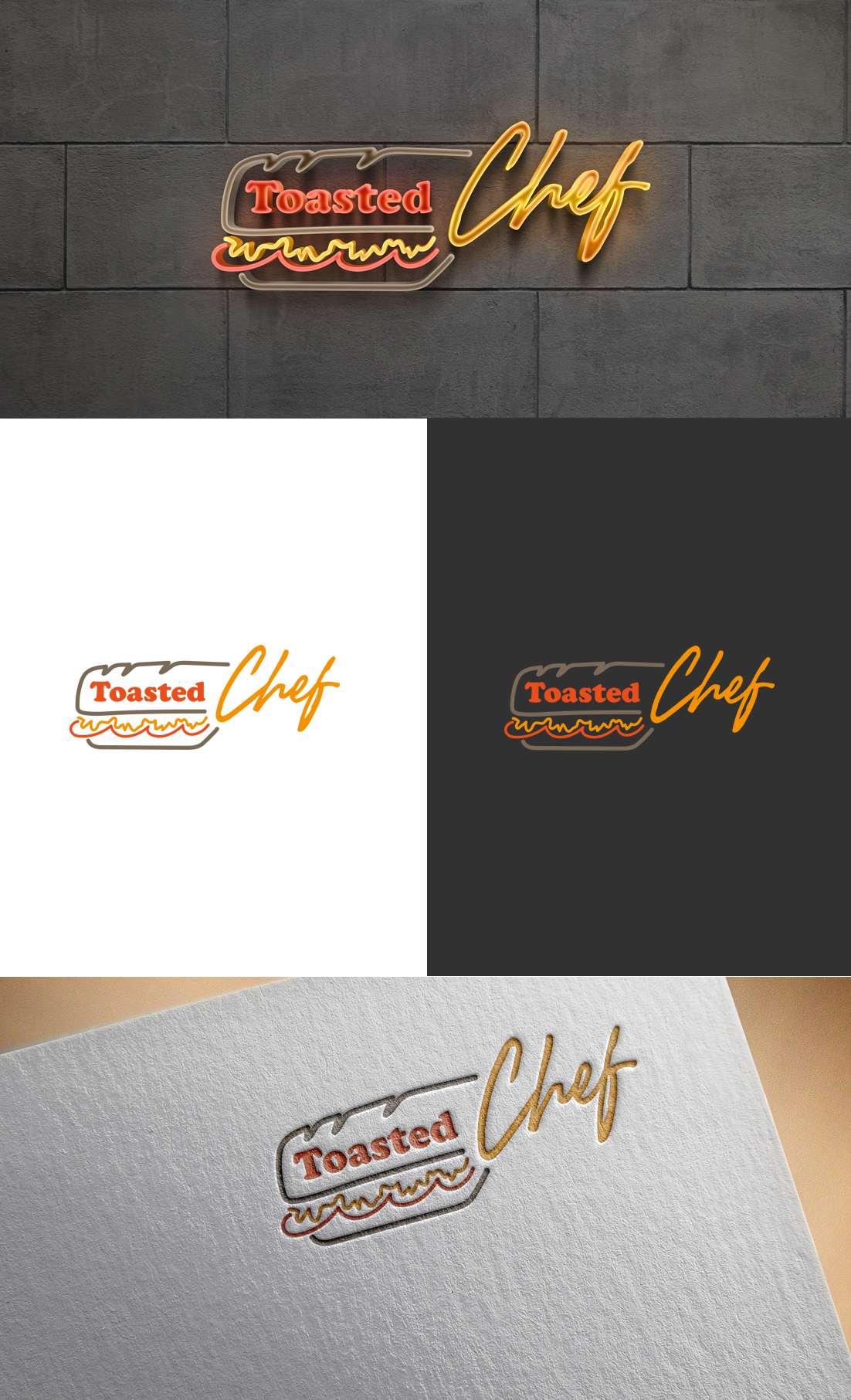 Diseño de Logo por GLDesigns para Toasted Chef  | Diseño #29294280