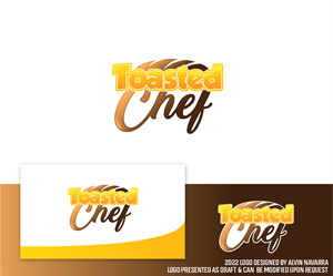 Logo Design by alvinnavarra for Toasted Chef  | Design: #29304409