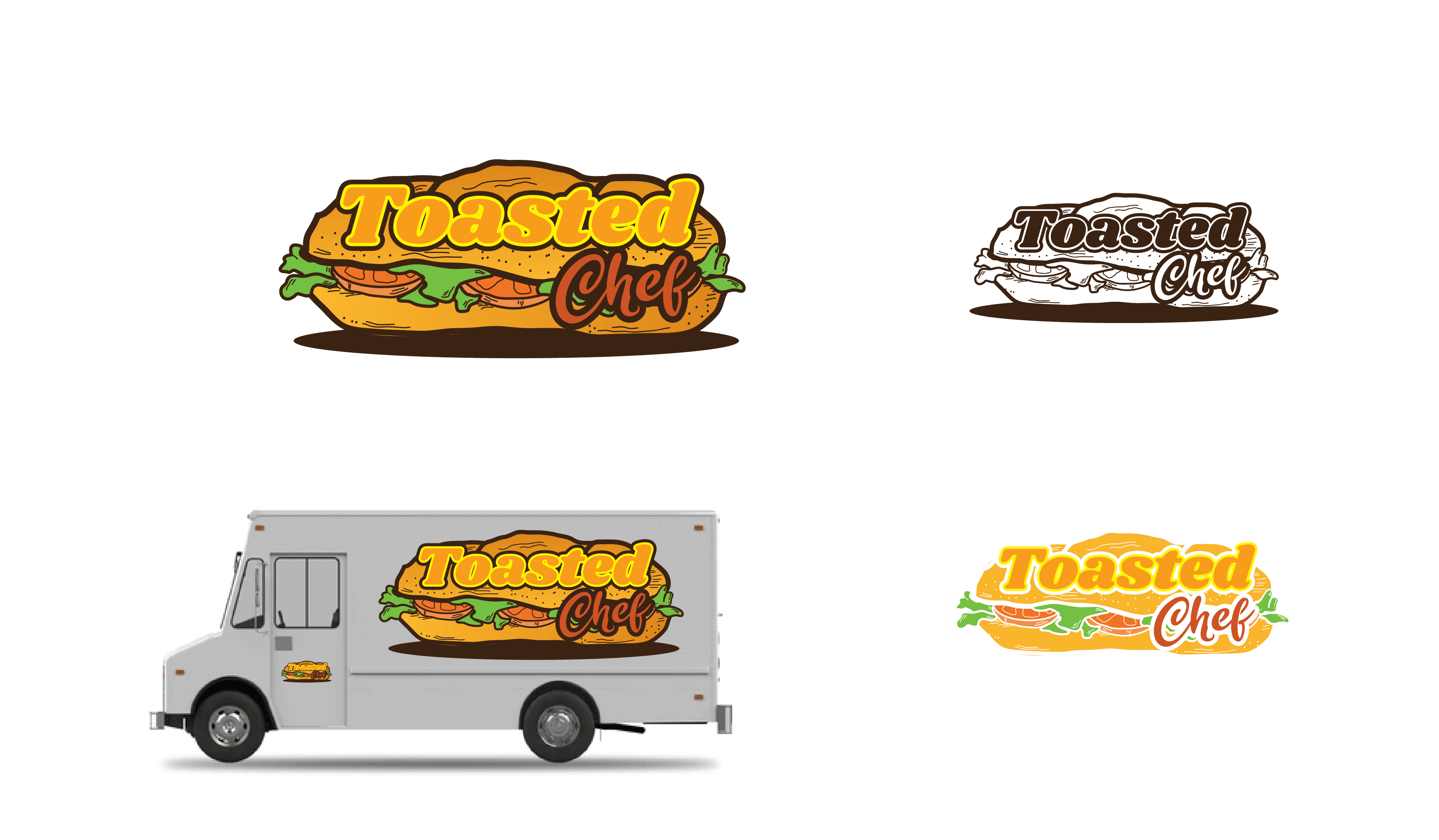 Diseño de Logo por MenaGraphics para Toasted Chef  | Diseño #29311984