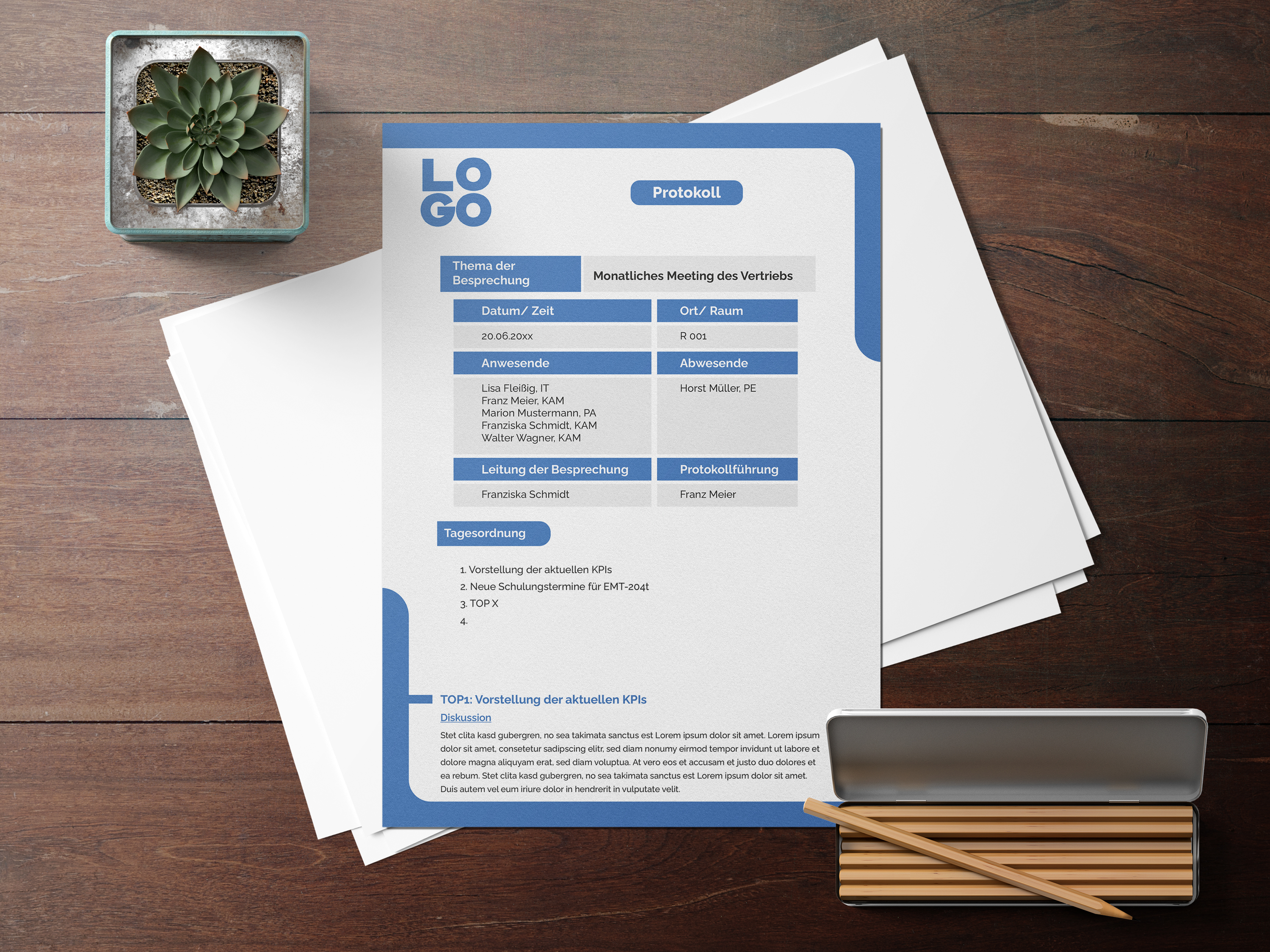 Word Template Design by Riyad for this project | Design #29290305