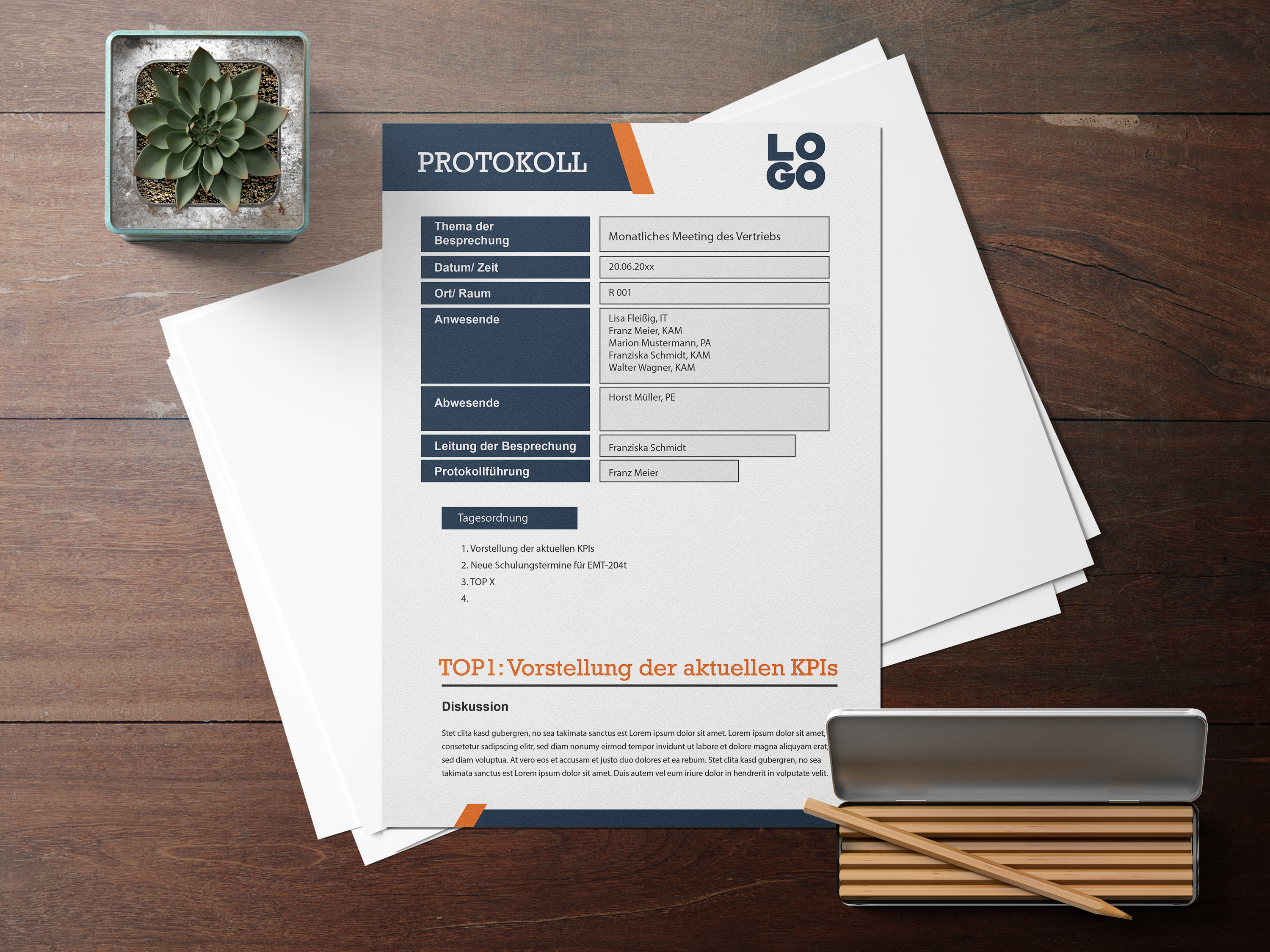 Word Template Design by Riyad for this project | Design #29293139