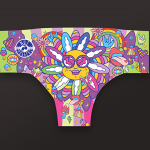 70's retro themed pattern required | Apparel Design by Ayesha graphic