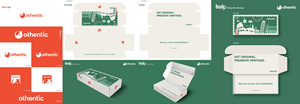 World Tour Subscription Box  Design, with Greeting Card, Booklet and Web Banners. | Grafik-Design von Numan Ghani Studio