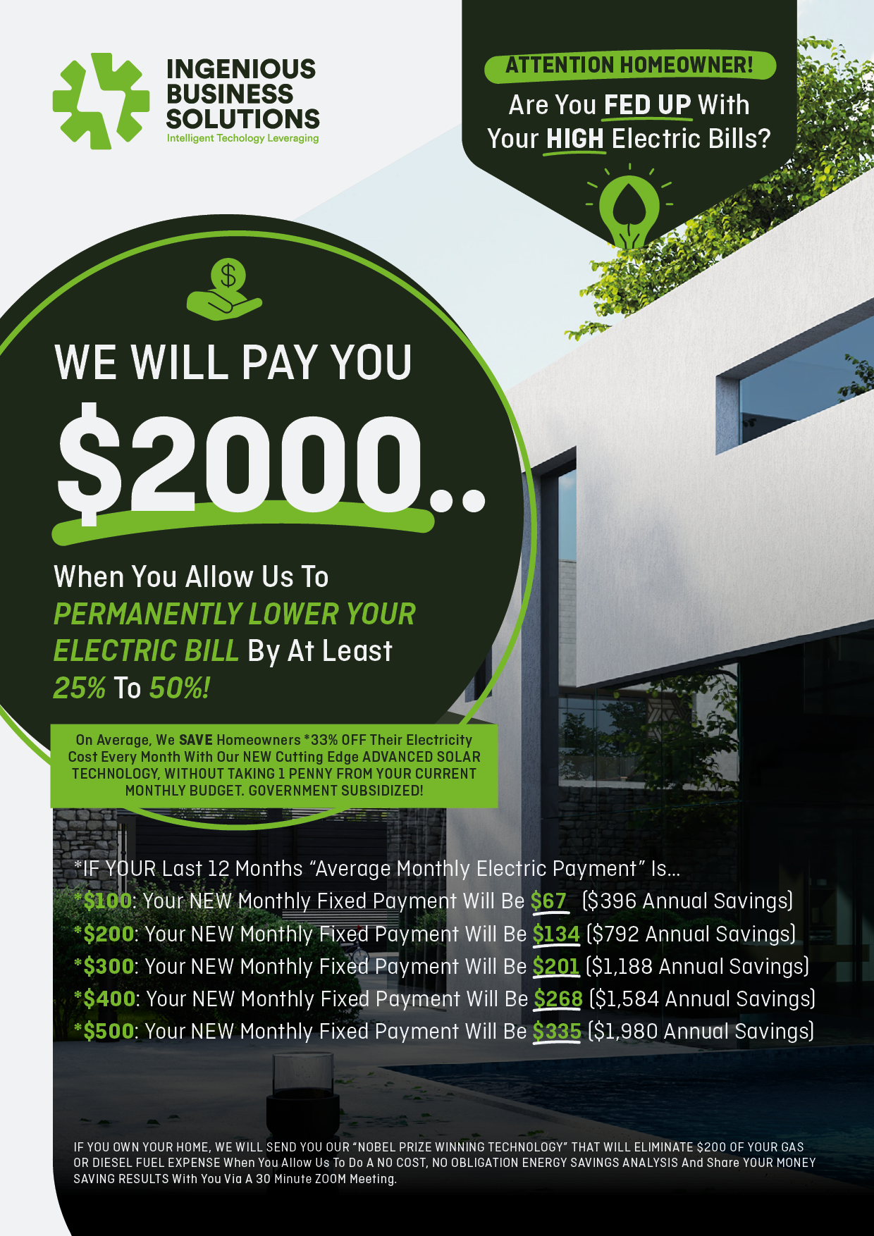 Flyer Design by Numan Ghani Studio for Ingenious Business Solutions, LLC | Design #29308608