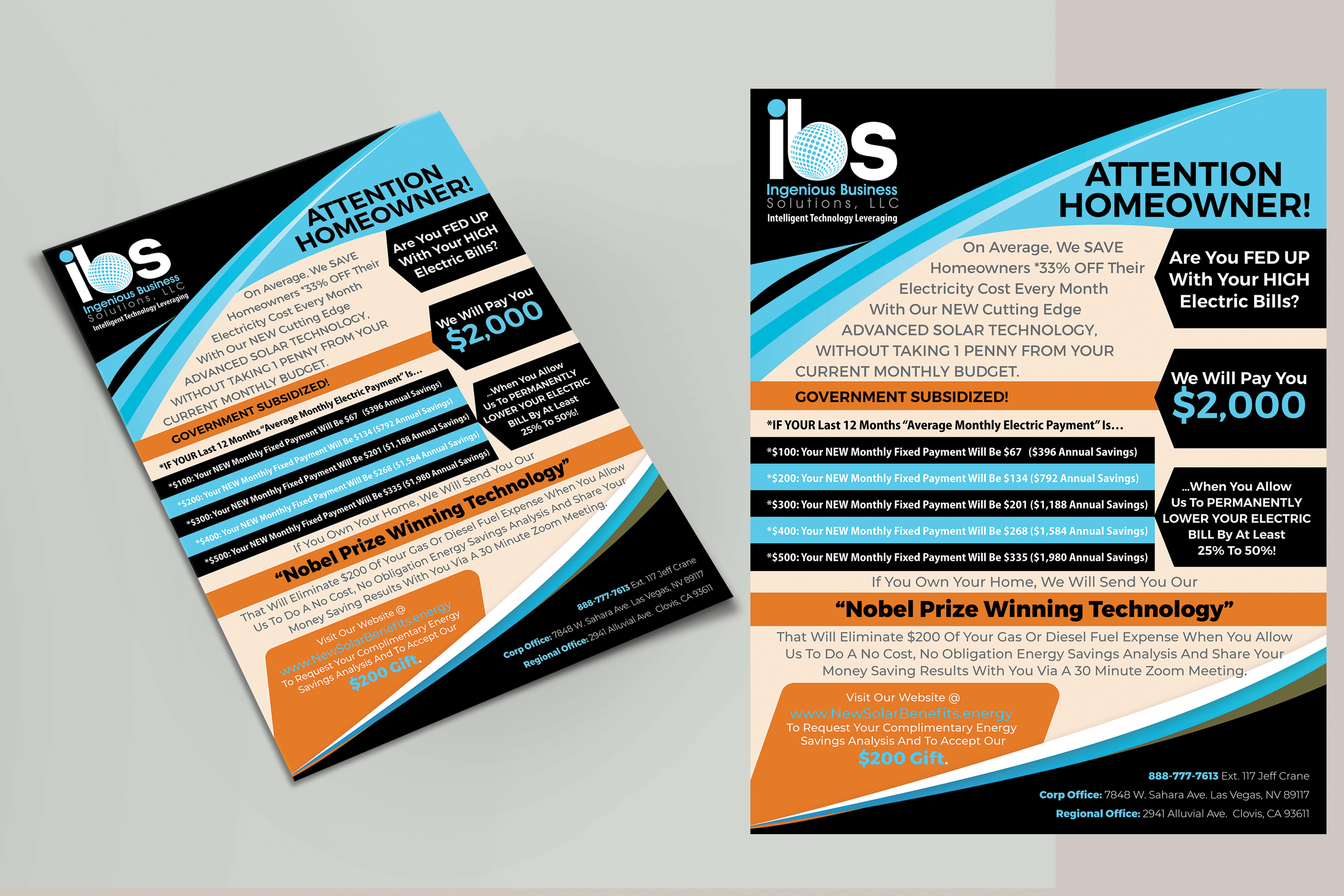 Flyer Design by Impressive Sol for Ingenious Business Solutions, LLC | Design #29309520