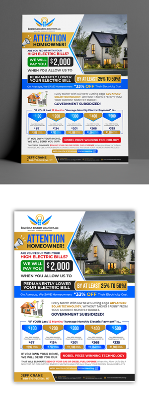 Flyer Design by debdesign for Ingenious Business Solutions, LLC | Design: #29314557