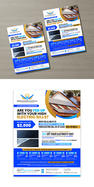 Flyer Design by debdesign for Ingenious Business Solutions, LLC | Design: #29315833