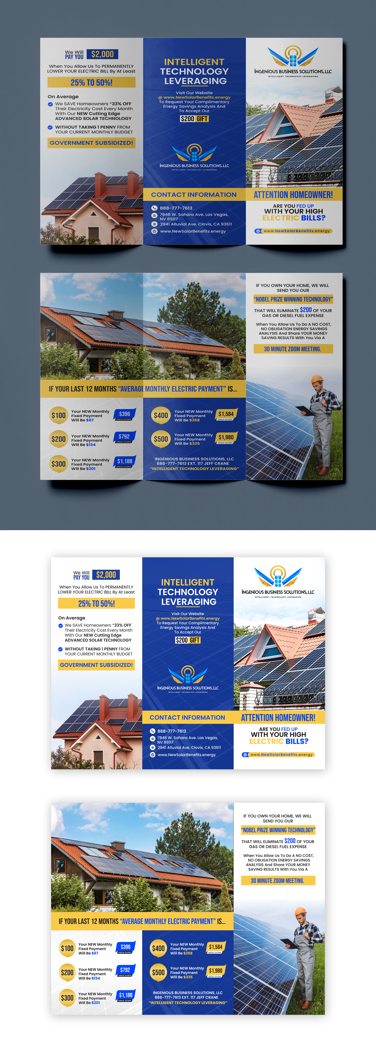Flyer Design by debdesign for Ingenious Business Solutions, LLC | Design #29316701