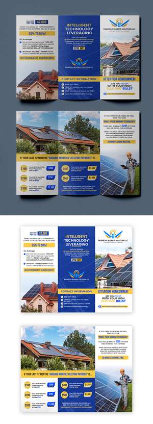 Flyer Design by debdesign for Ingenious Business Solutions, LLC | Design: #29316701