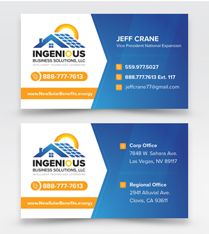 Flyer Design by sun_design for Ingenious Business Solutions, LLC | Design: #29314819