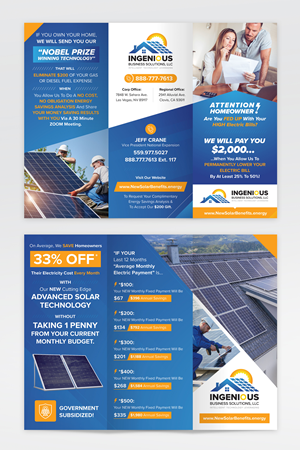 Flyer Design by sun_design for Ingenious Business Solutions, LLC | Design: #29317200